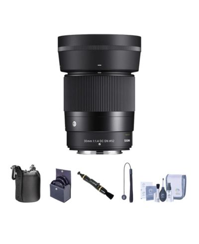 Sigma объектив 30mm f/1.4 DC DN Contemporary для Nikon Z с набором фильтров и аксессуаров