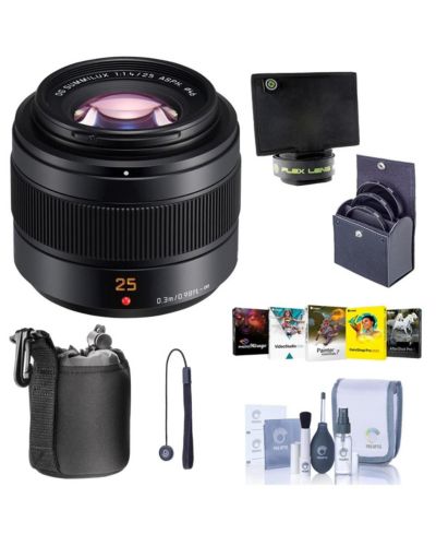 Объектив Panasonic Lumix G Leica DG Summilux II 25mm f/1.4 с набором фильтров