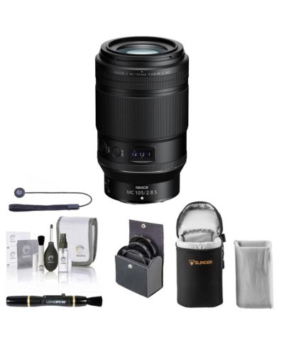 Объектив Nikon NIKKOR Z MC 105mm f/2.8 VR S, комплект с фильтром ProOptic 62mm, чехлом, набором для чистки и универсальной крышкой