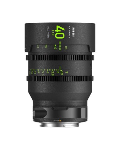Объектив NiSi ATHENA PRIME 40mm T1.9 Cine с держателем фильтра, Sony E