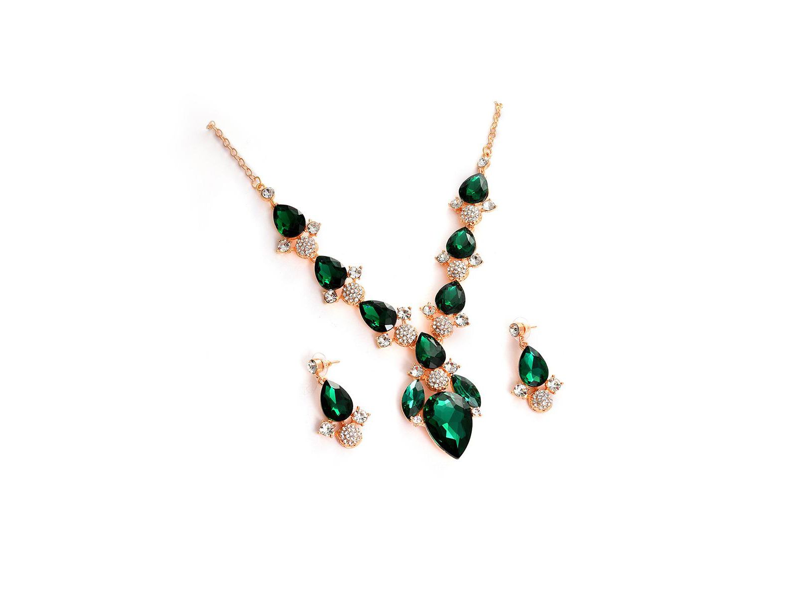 SOHI Women's Plated Designer Stone Jewellery Set
