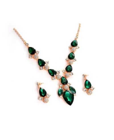 SOHI Women's Plated Designer Stone Jewellery Set