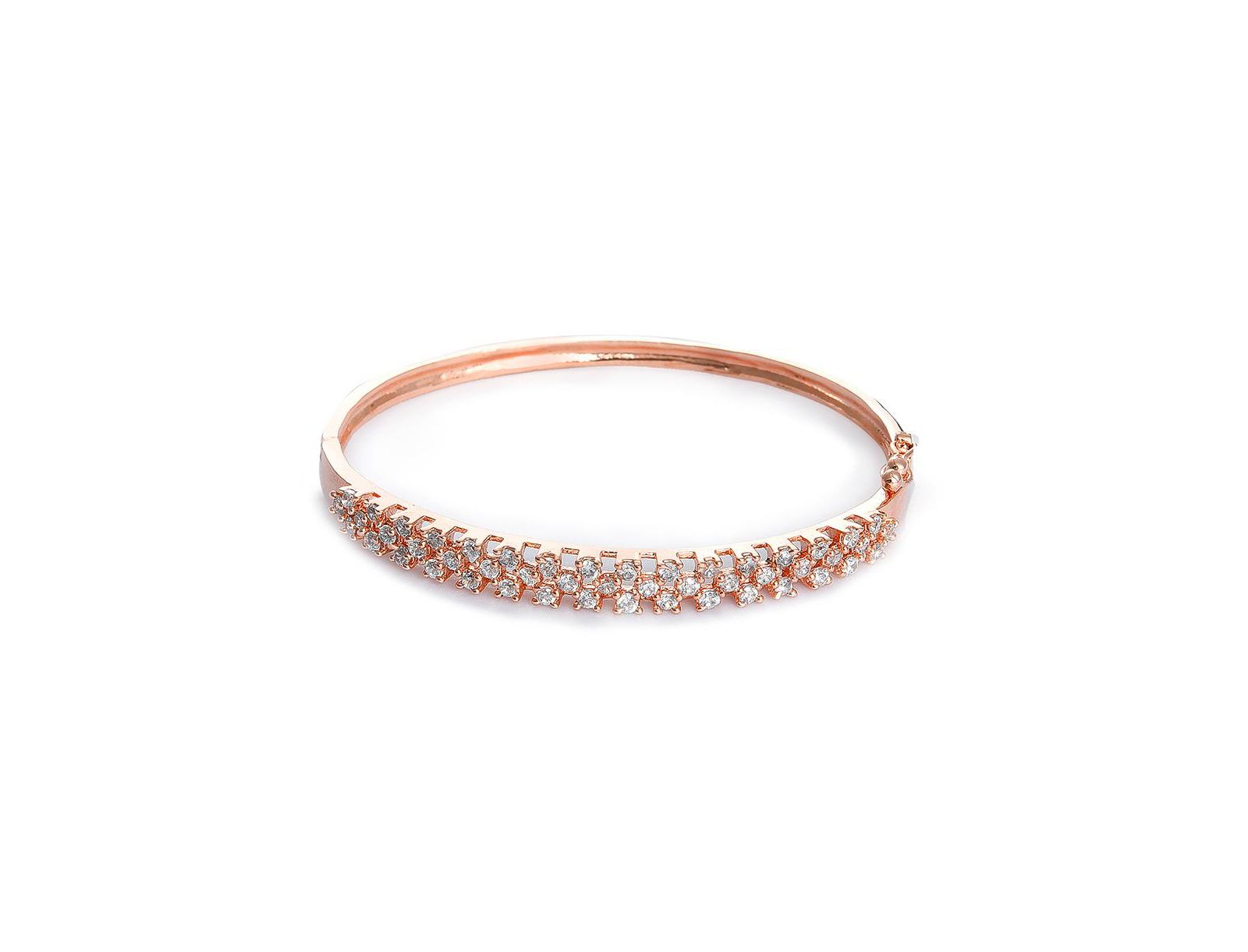 SOHI Women's Soiree Stone Bangle Bracelet