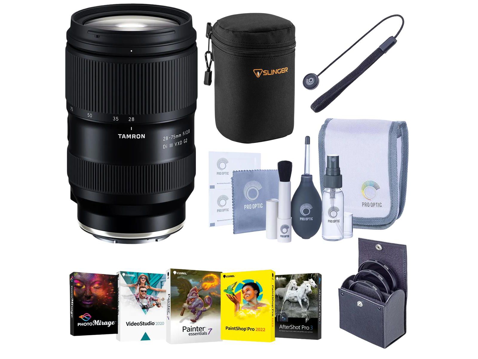 Tamron 28-75mm f/2.8 Di III VXD G2 объектив для Sony E с комплектом аксессуаров