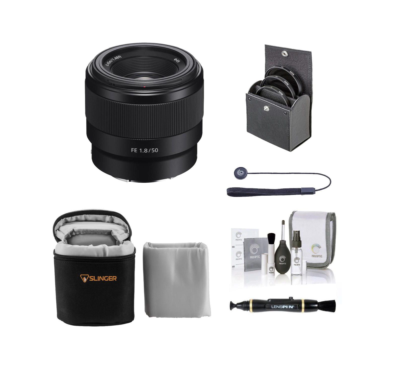Sony FE 50mm f/1.8 Fast Autofocus Lens for Sony E-Mount