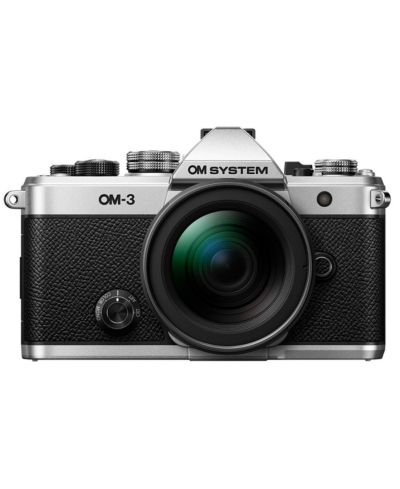 OM SYSTEM OM-3 беззеркальная камера с объективом M.Zuiko Digital ED 12-45mm f/4 PRO