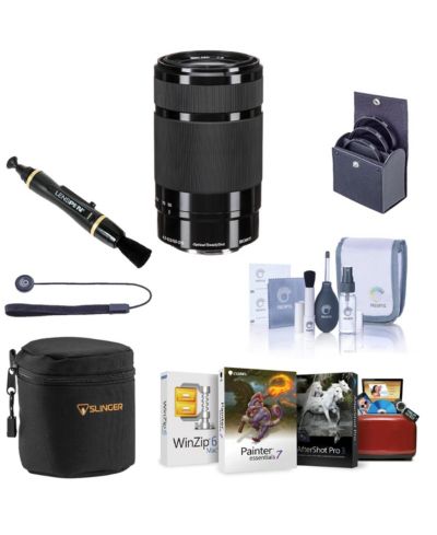 Sony E 55-210mm f/4.5-6.3 OSS Optical SteadyShot Telephoto Zoom Lens for Sony E Mount