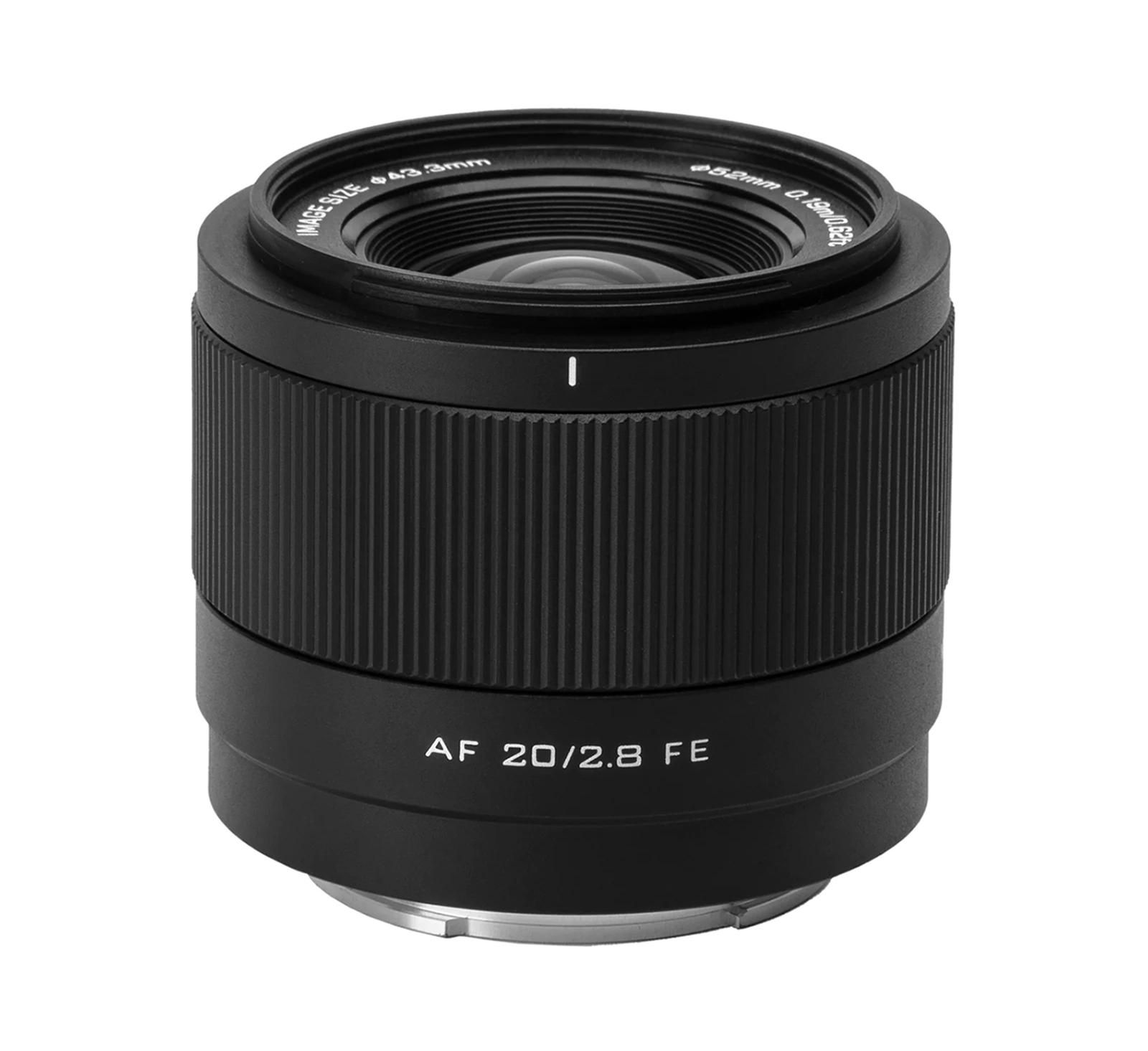 Viltrox AF 20mm f/2.8 FE Autofocus Lens for Sony E-Mount Cameras