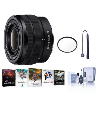 Sony объектив FE 28-60mm f/4-5.6 с UV-фильтром 40.5mm и набором для чистки
