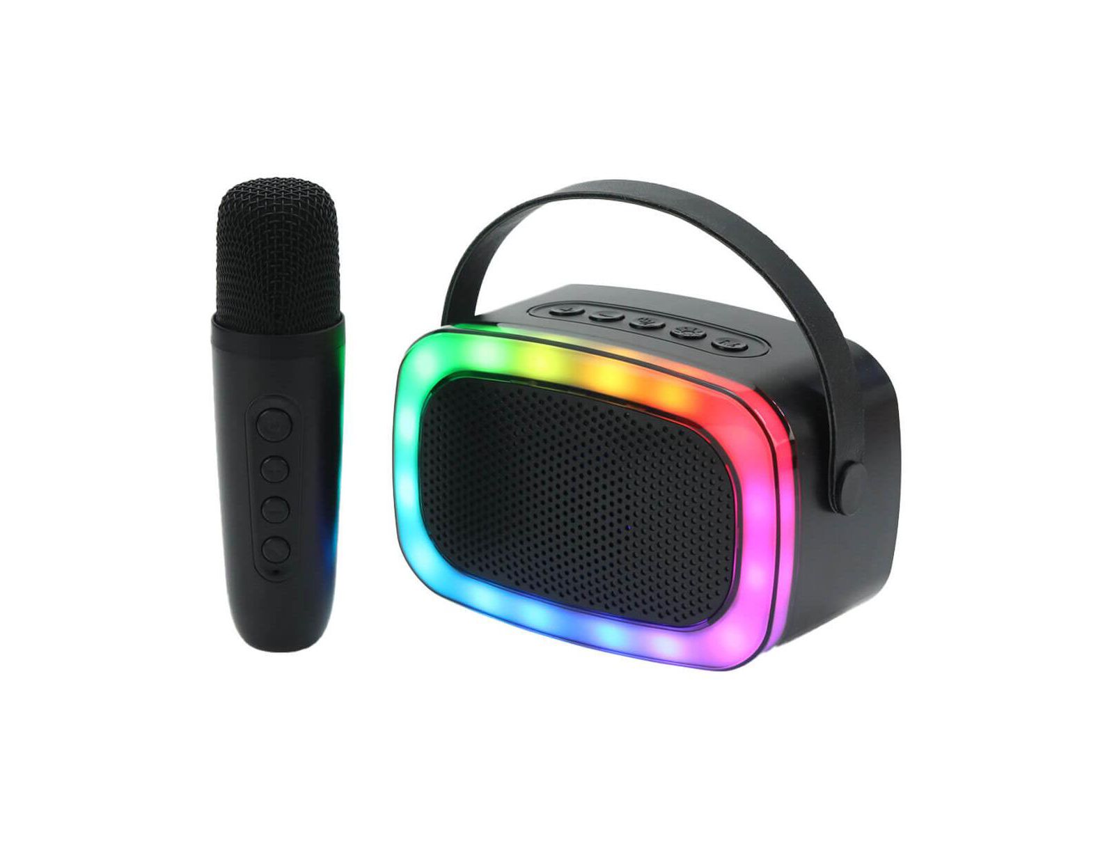 Supersonic Portable Bluetooth Karaoke Speaker with Wireless Mic