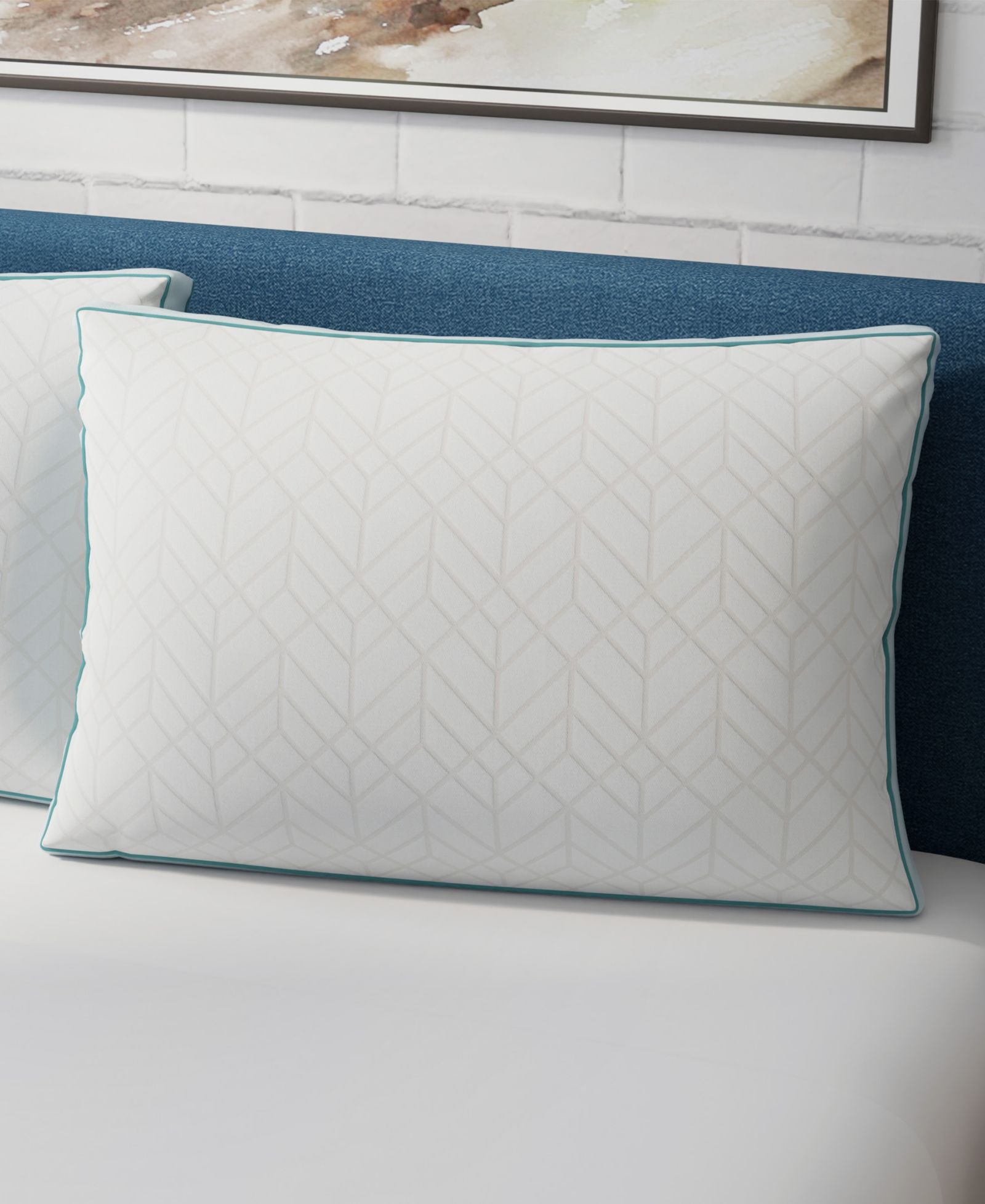 IntelliSLEEP Tailored Rest Cool Flip Customizable Memory Foam Pillow, Standard