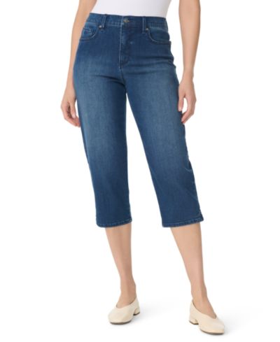 Gloria Vanderbilt Women's Amanda Slit Capri Jeans