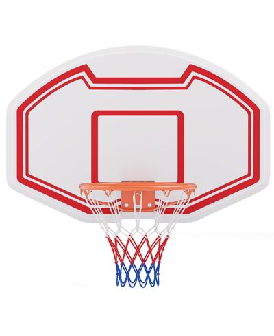 Large Wall Mounted Basketball Hoop with Shatter-proof Backboard