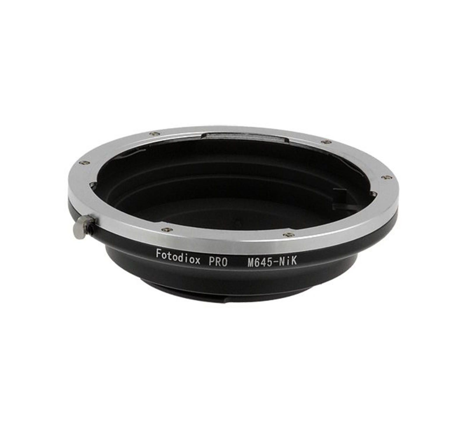 Fotodiox M645-NiK Pro Manual-Focus Mount Adapter for Mamiya 645 Lens to Nikon F-Mount Camera