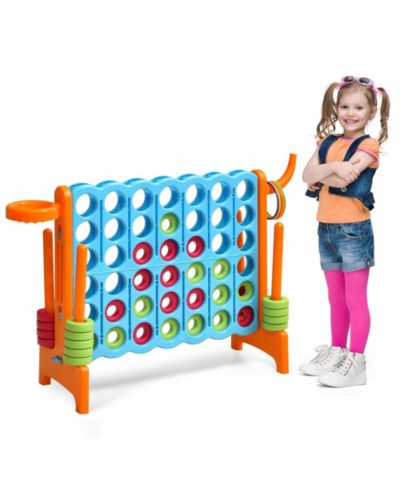 Gymax 4-to-Score Giant 3-in-1 Game Set, Ages 3+