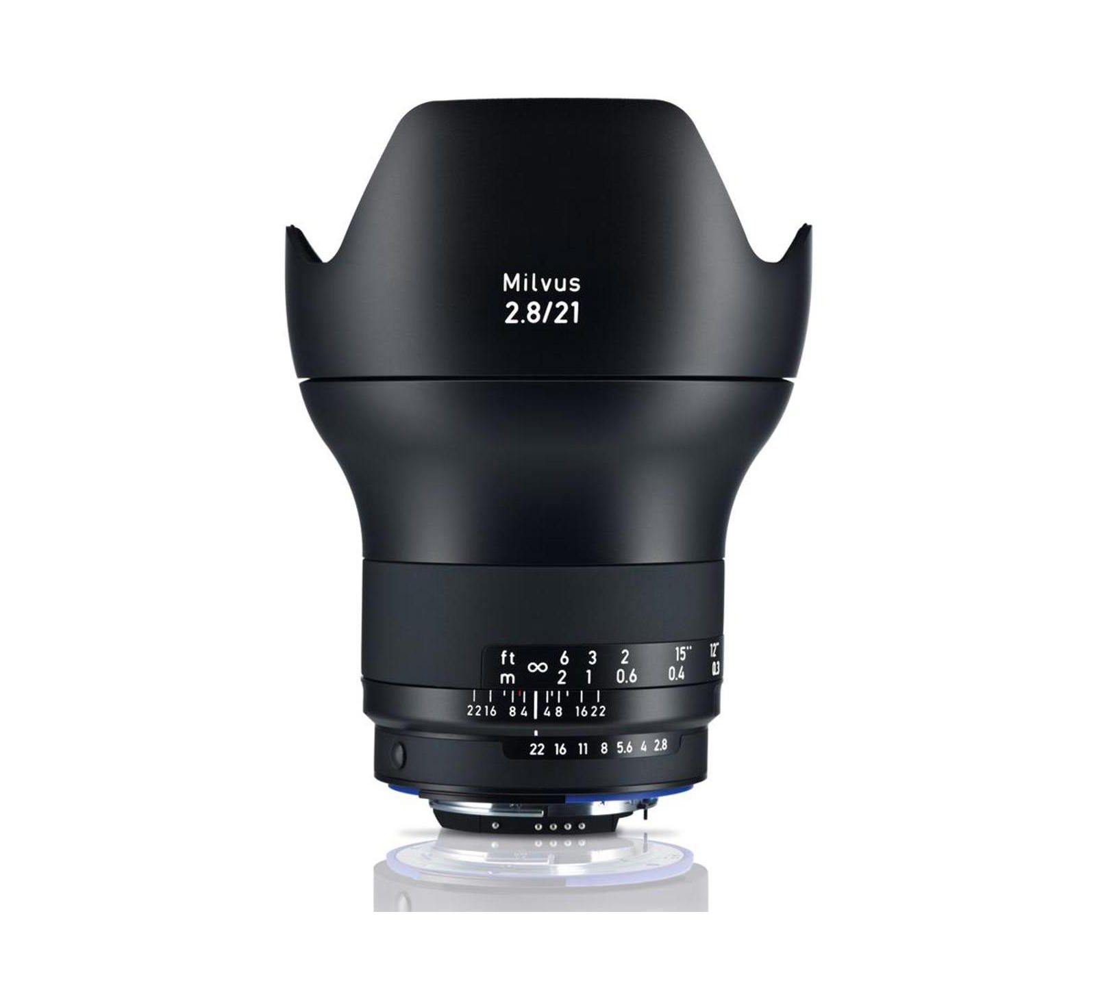 Объектив Zeiss Milvus 21mm f/2.8 ZF.2 для Nikon F