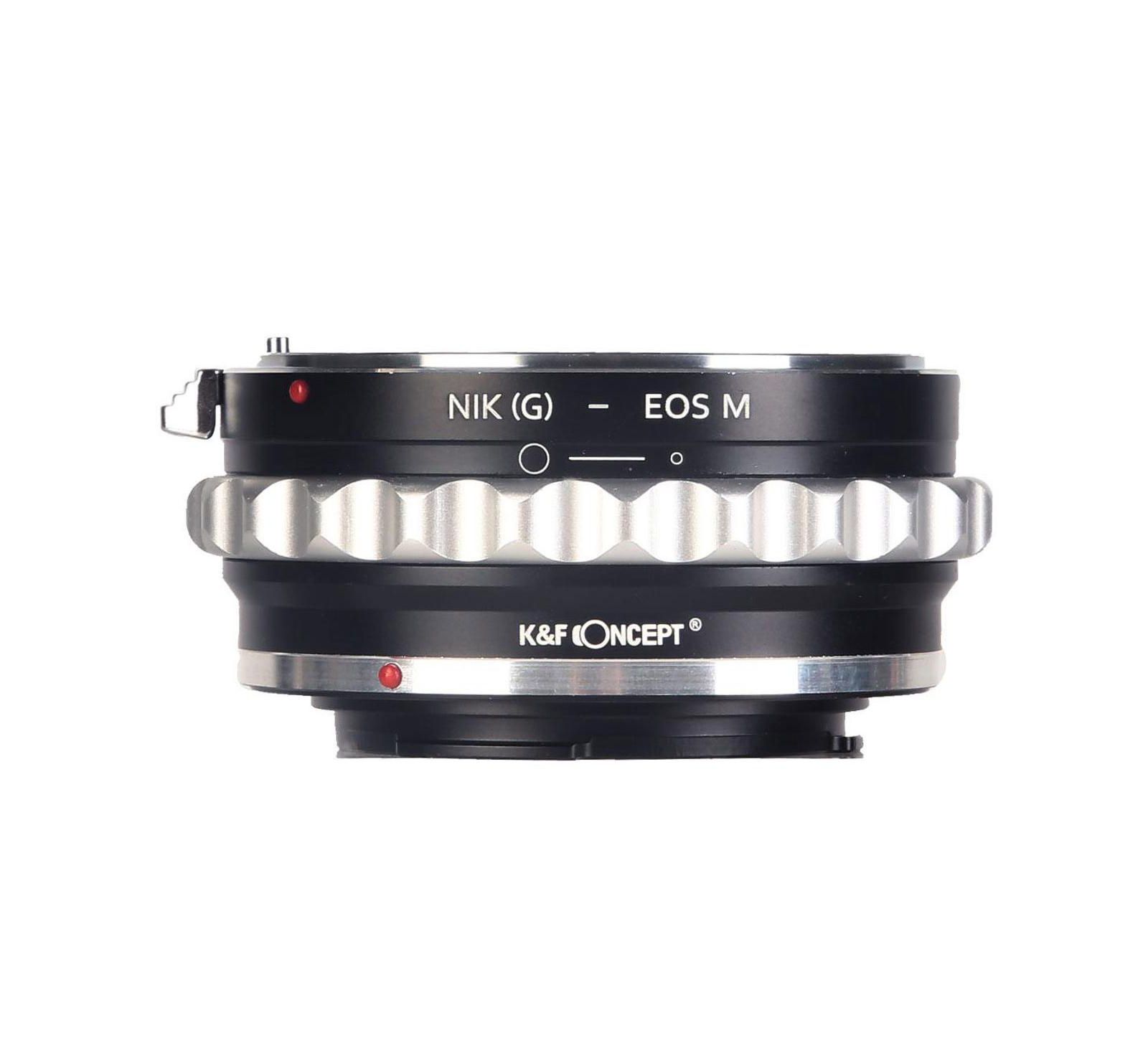 Адаптер K&F Concept High Precision Lens Mount AI(G)-EOS M
