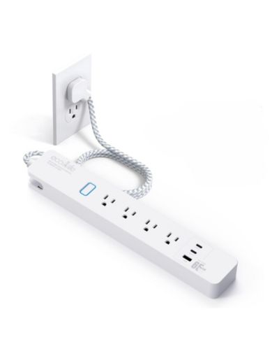 Умная розетка Eco4life Smart Wi-Fi Surge Protect