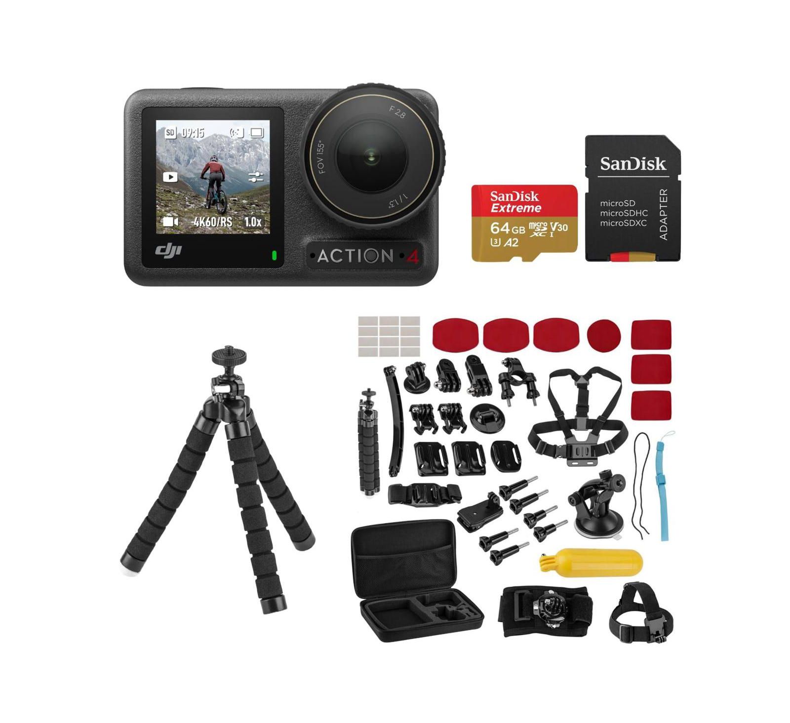 Dji Osmo Action 4 4K Waterproof Action Camera
