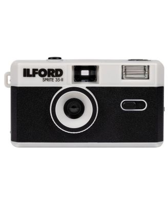 Пленочный фотоаппарат Ilford Sprite 35-II 35mm, многоразовый, черно-серебристый