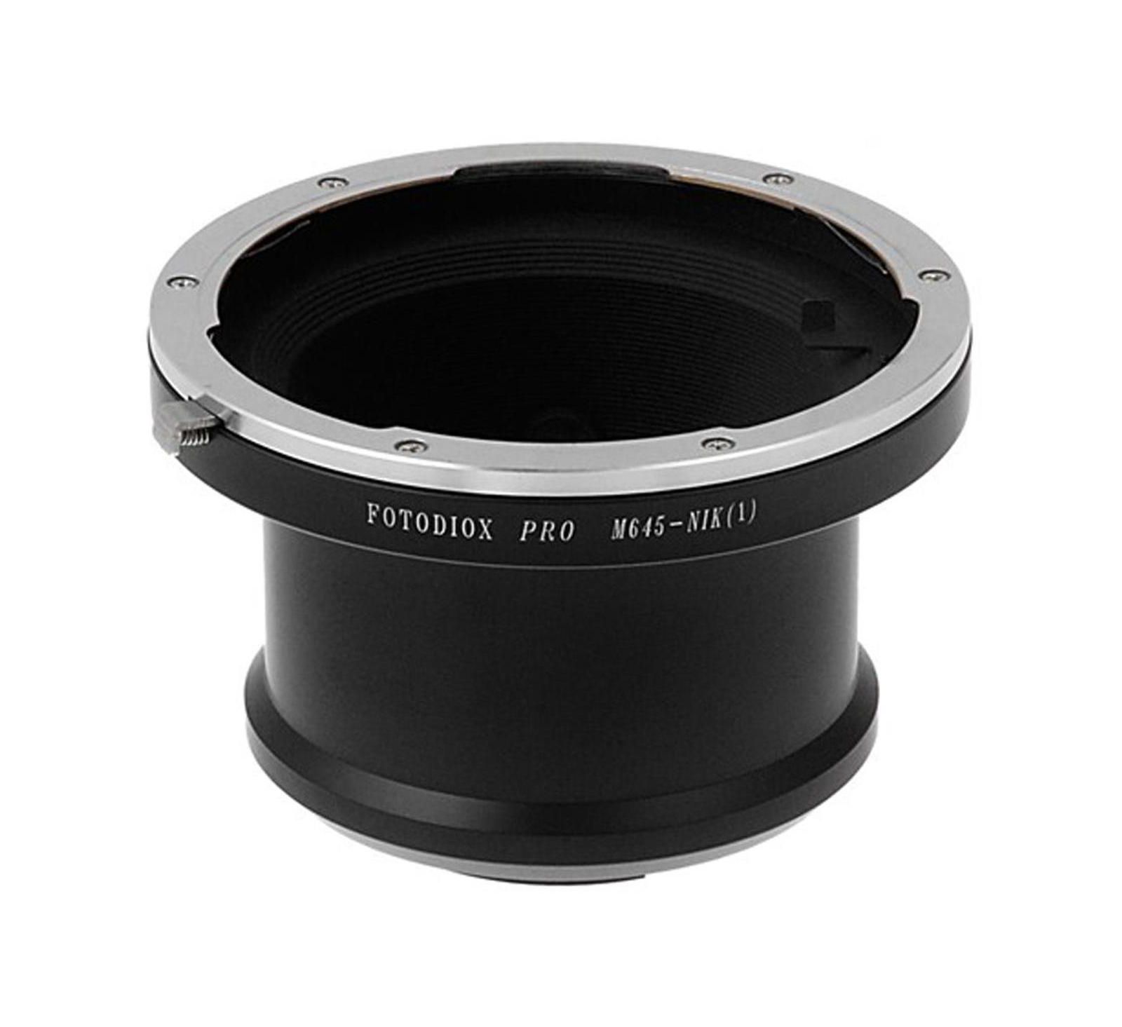 Fotodiox Mamiya 645 Lens Mount Infinity Focusing Adapter [Compatible with Nikon 1-Series]