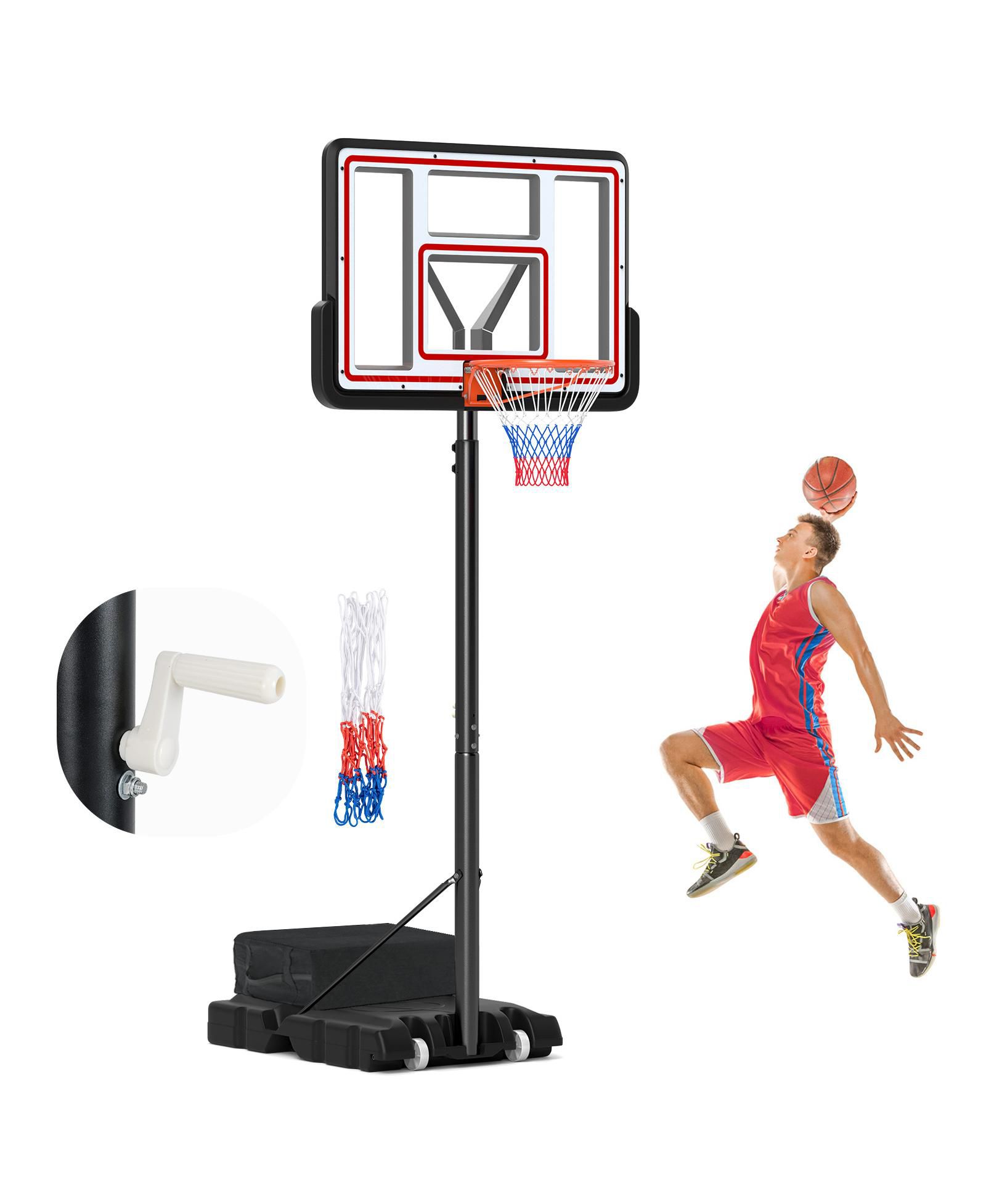 Баскетбольное кольцо Slickblue Portable Adjustable