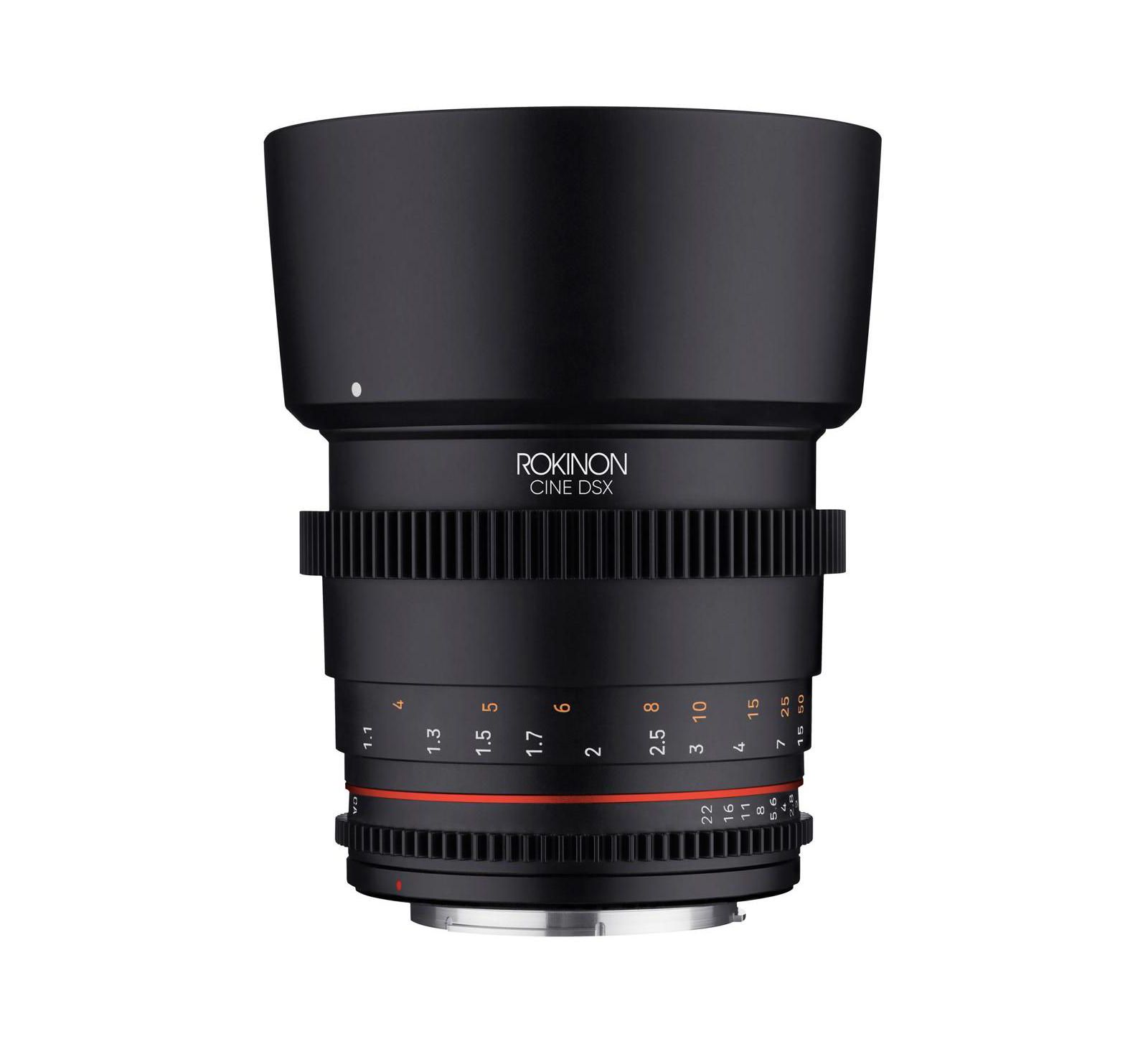 Rokinon 85mm T1.5 Cine Dsx Fast 9-Blade Aperture Lens for Fuji X
