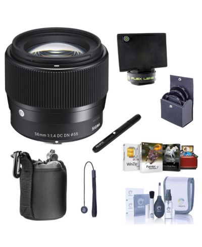 Sigma 56mm f/1.4 DC DN Contemporary Compact Lens for Sony E-Mount