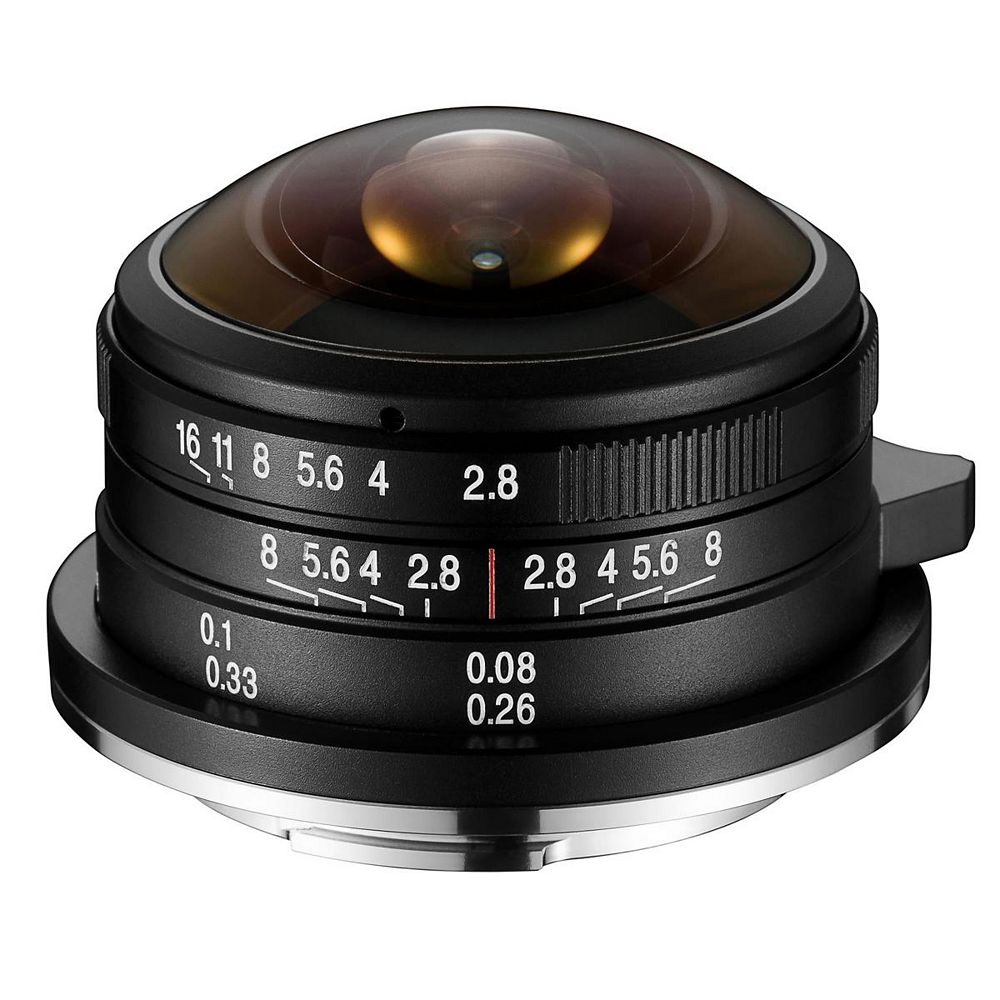 Venus Laowa 4mm f/2.8 круглый рыбий глаз объектив для Fujifilm X