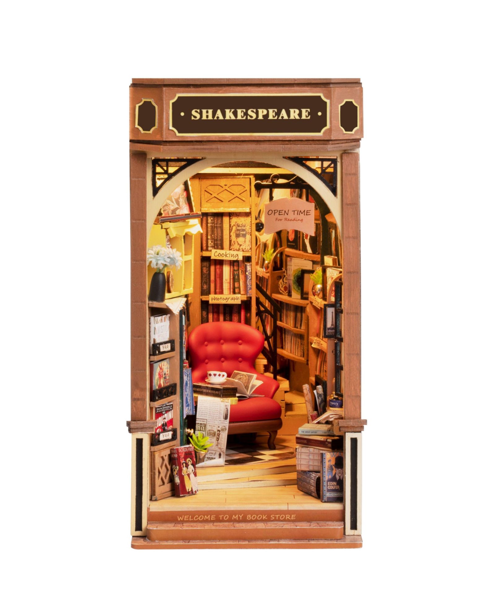 Набор DIY 3D Book Nook Kit Bookstore
