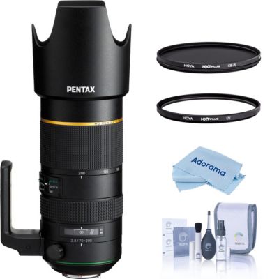 Pentax HD Pentax-D FA 70-200mm f/2.8 ED DC AW объектив, комплект с фильтрами Tiffen 77mm UV и CPL