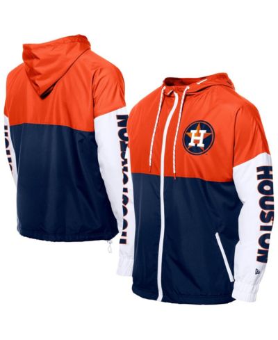 Мужская ветровка-худи New Era Houston Astros Color Block Full-Zip