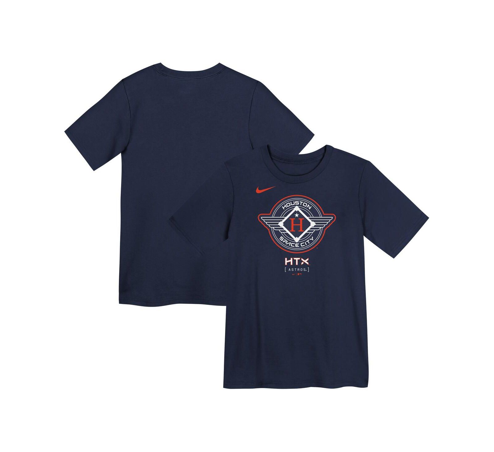 Детская футболка Nike Houston Astros 2025 City Connect, темно-синяя