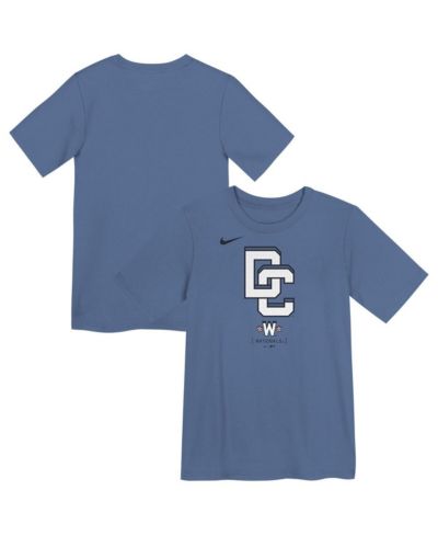 Детская футболка Nike Preschool Blue Washington Nationals 2025 City Connect