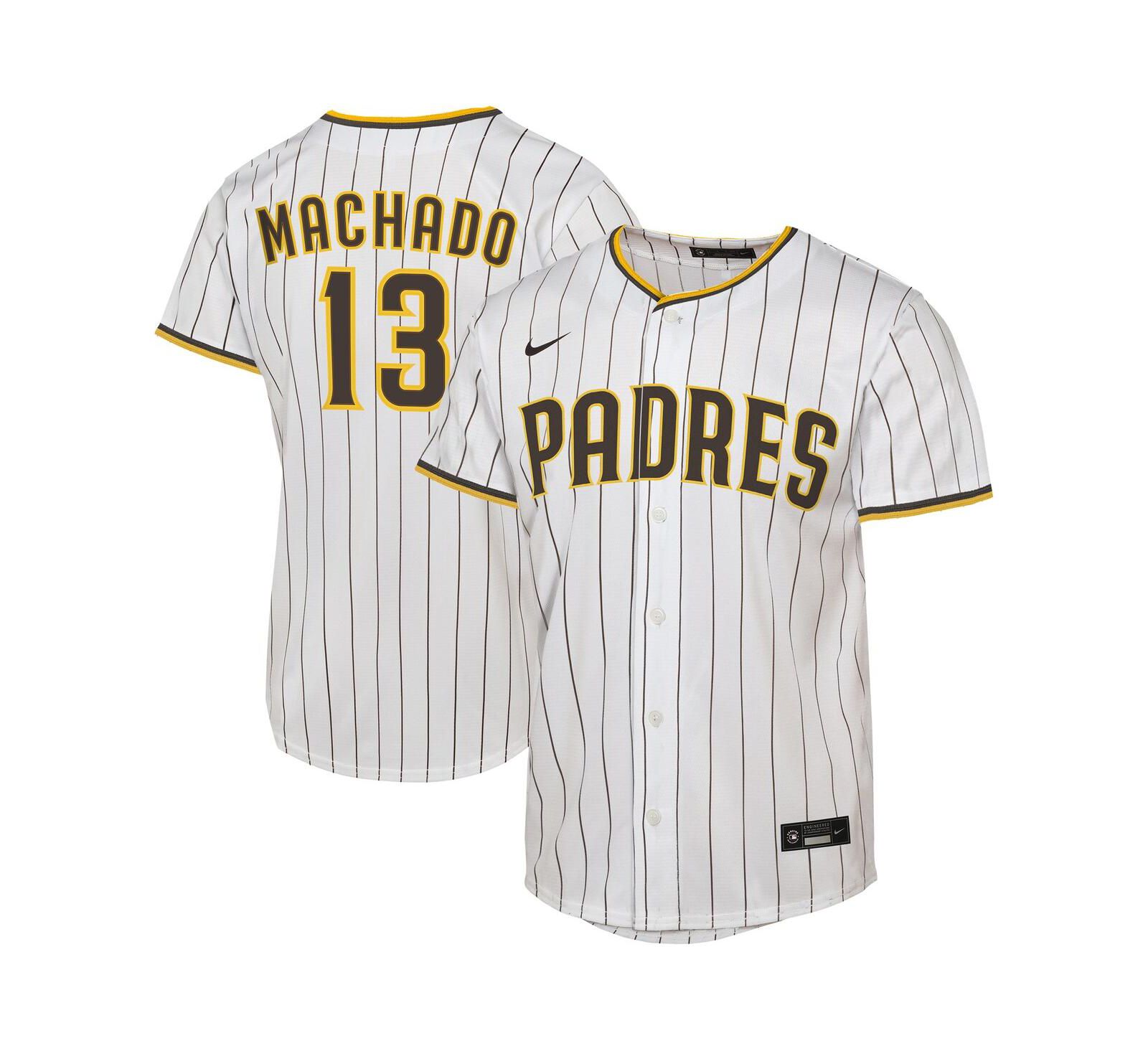 Детская джерси Nike Manny Machado White San Diego Padres Home Replica Player