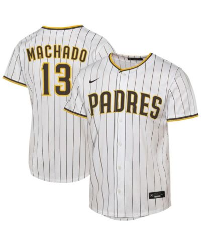 Детская джерси Nike Manny Machado White San Diego Padres Home Replica Player