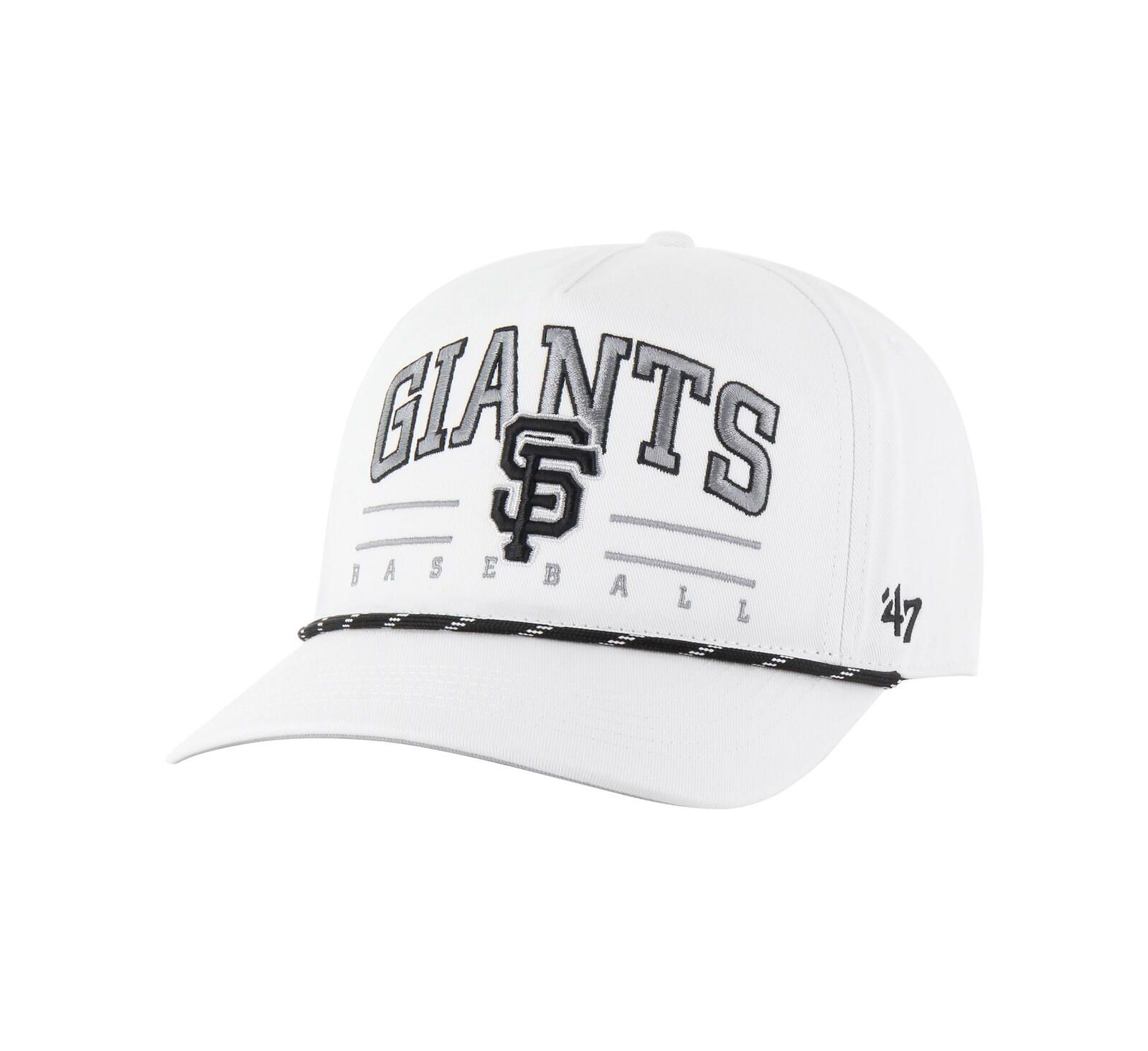 Мужская белая регулируемая кепка '47 Brand San Francisco Giants Roscoe Speckle Hitch