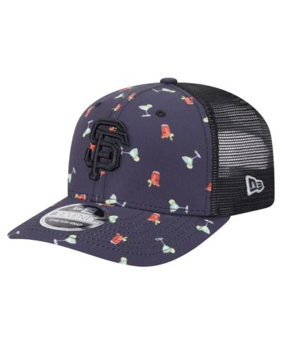 New Era Мужская кепка San Francisco Giants Adventure Drinks Pattern 9SEVENTY Stretch-Snap