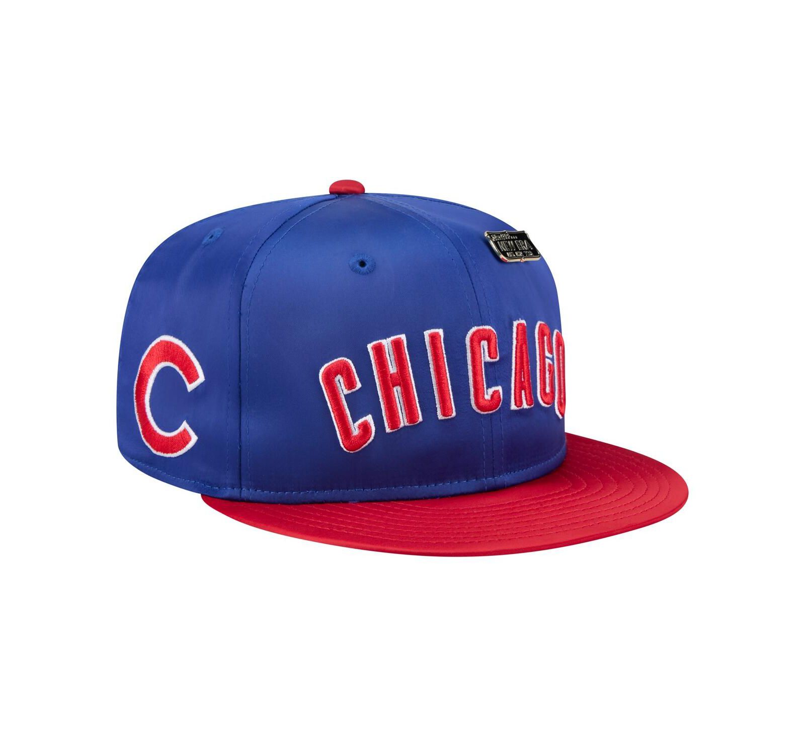 Мужская бейсболка New Era Chicago Cubs Satin 59FIFTY Fitted