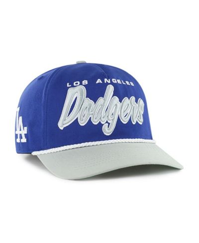 Мужская регулируемая кепка '47 Brand Royal Los Angeles Dodgers Drop Shadow Rope Hitch
