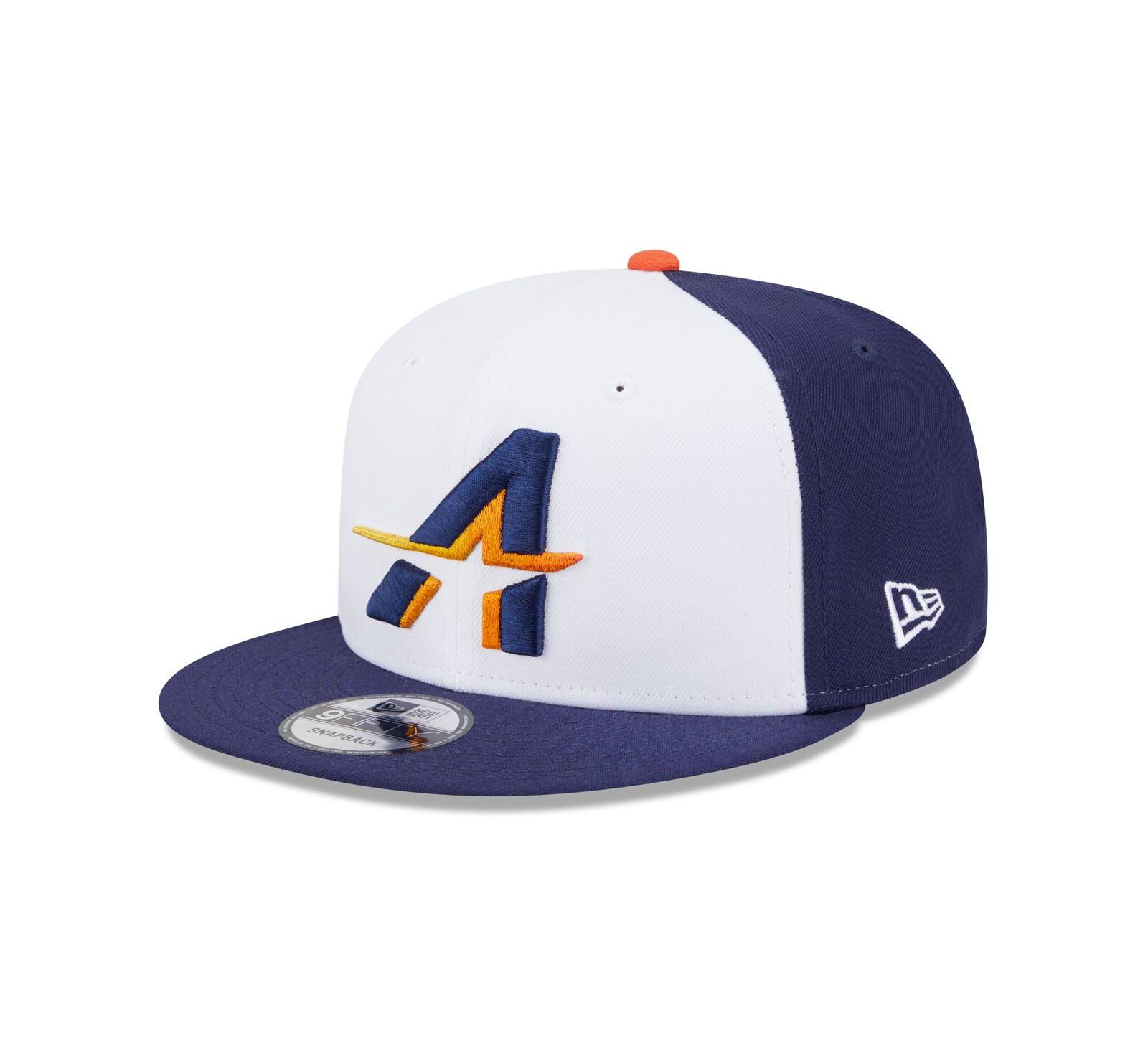 New Era Men's White/Navy Houston Astros 2025 City Connect 9FIFTY Snapback Hat