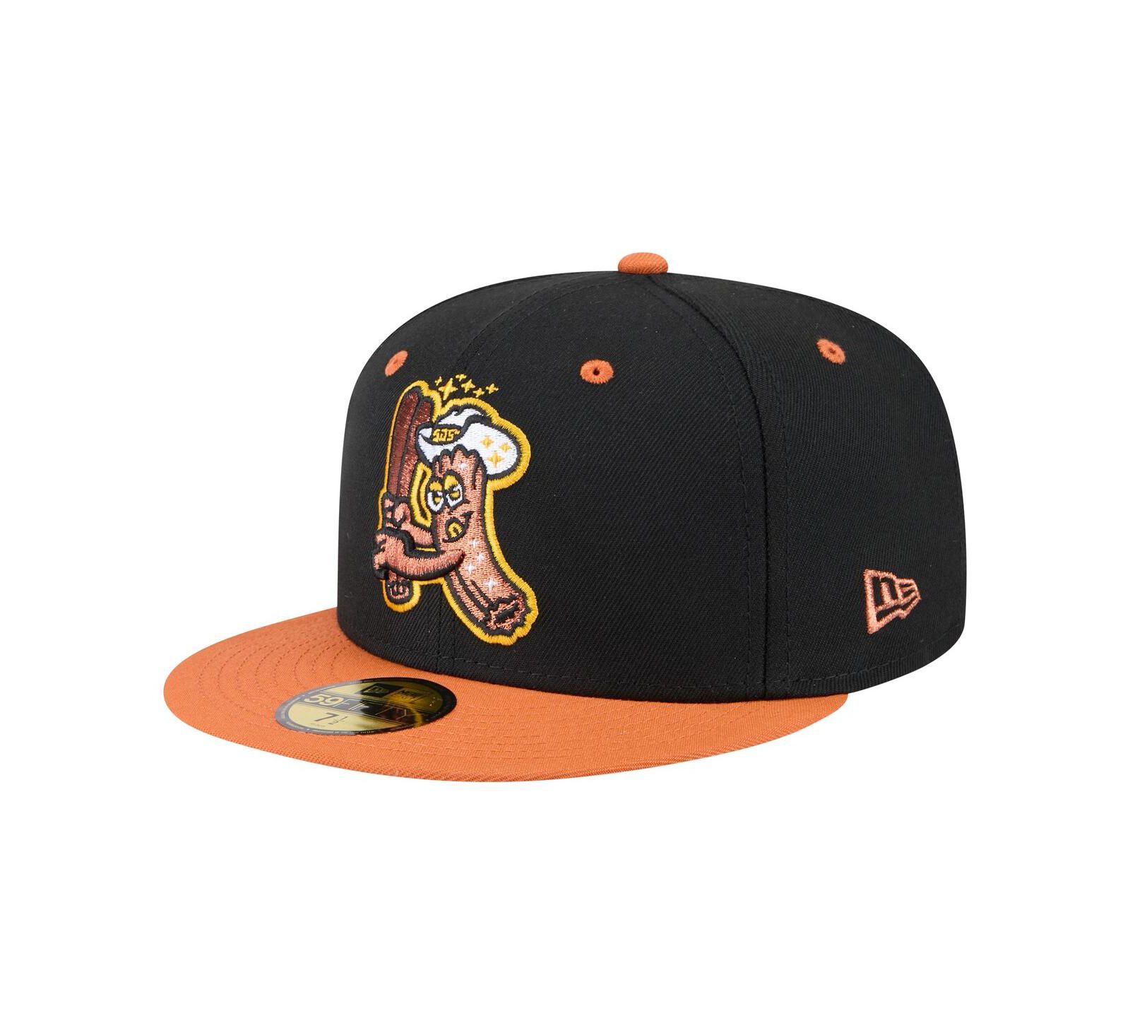 Мужская кепка New Era San Jose Giants Copa de la Diversion 59FIFTY Fitted Black/Orange