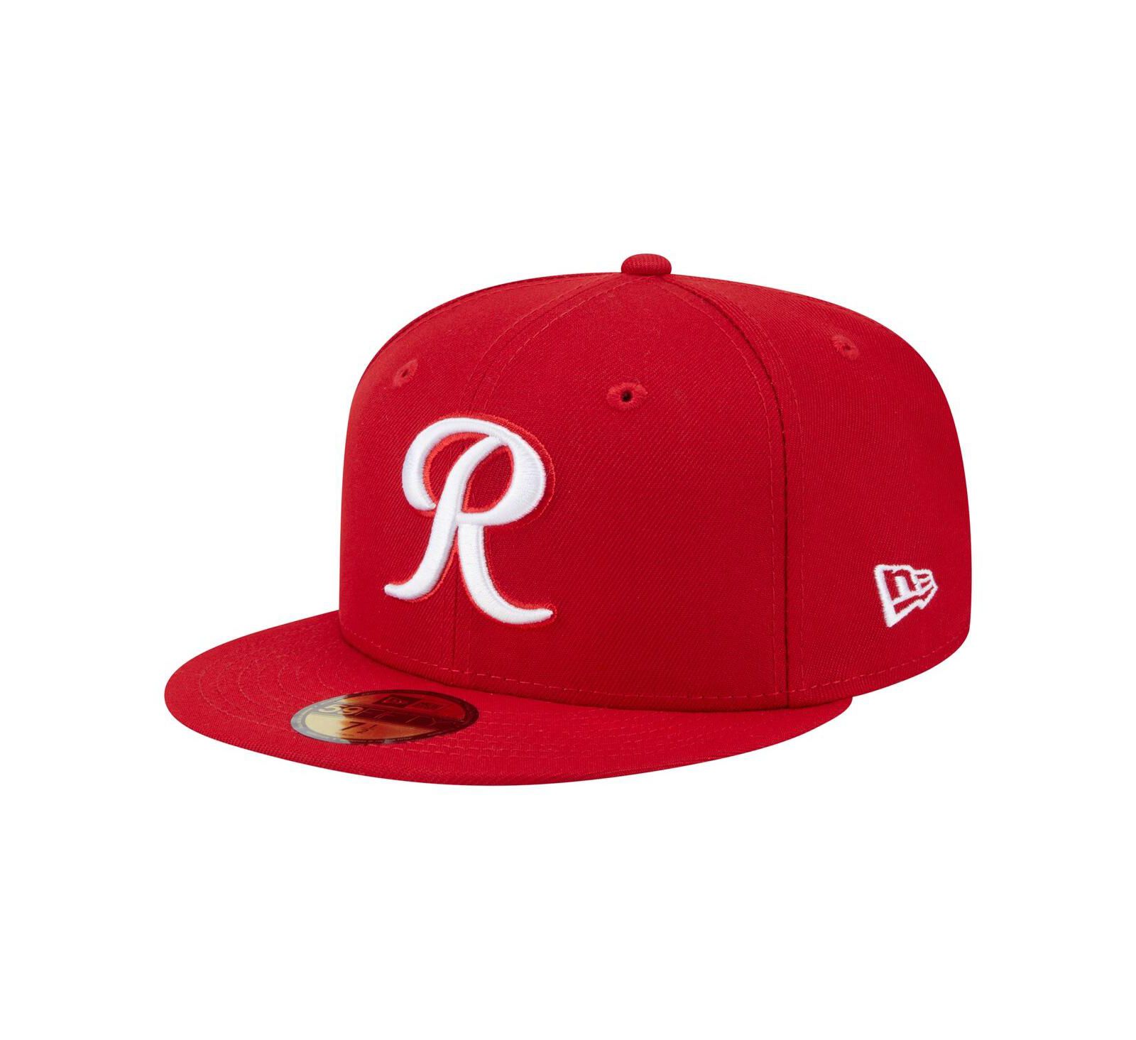 Мужская кепка New Era Red Tacoma Rainiers Authentic Collection 59FIFTY Fitted Hat