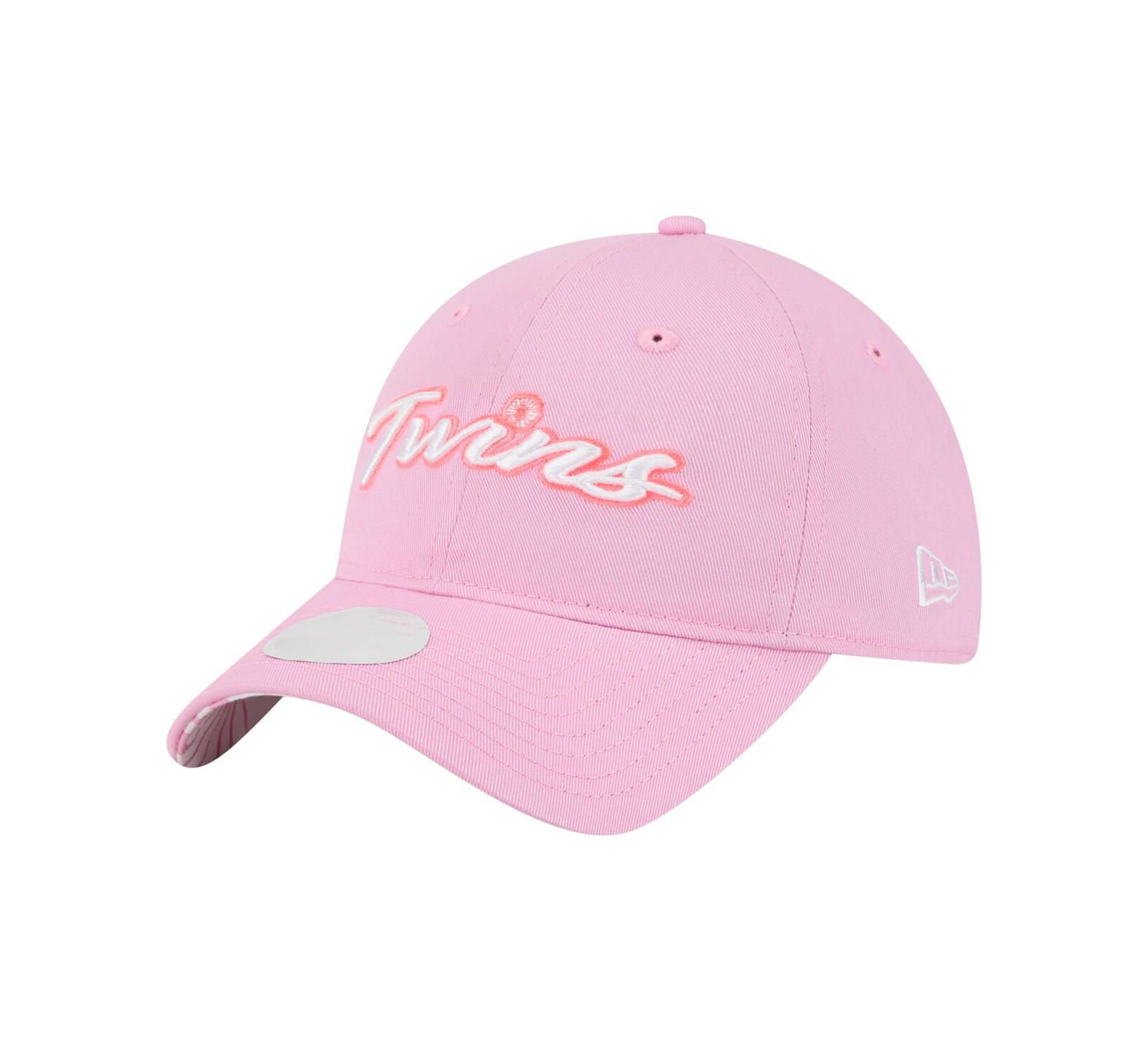 Женская New Era Pink Minnesota Twins Mother's Day 9TWENTY Adjustable Hat
