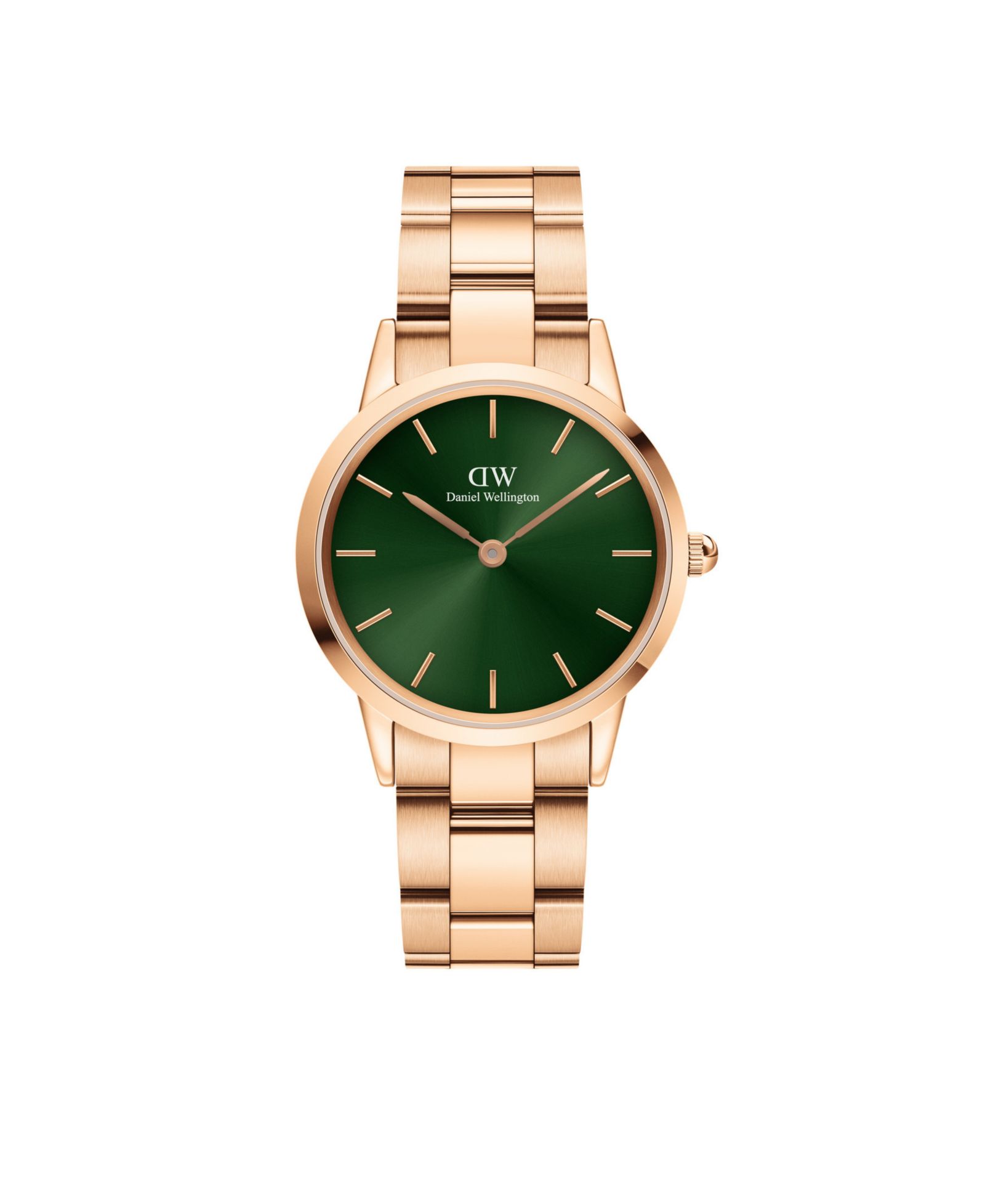 Daniel Wellington Unisex аналоговые часы Rose Gold-Tone Stainless Steel, 32mm