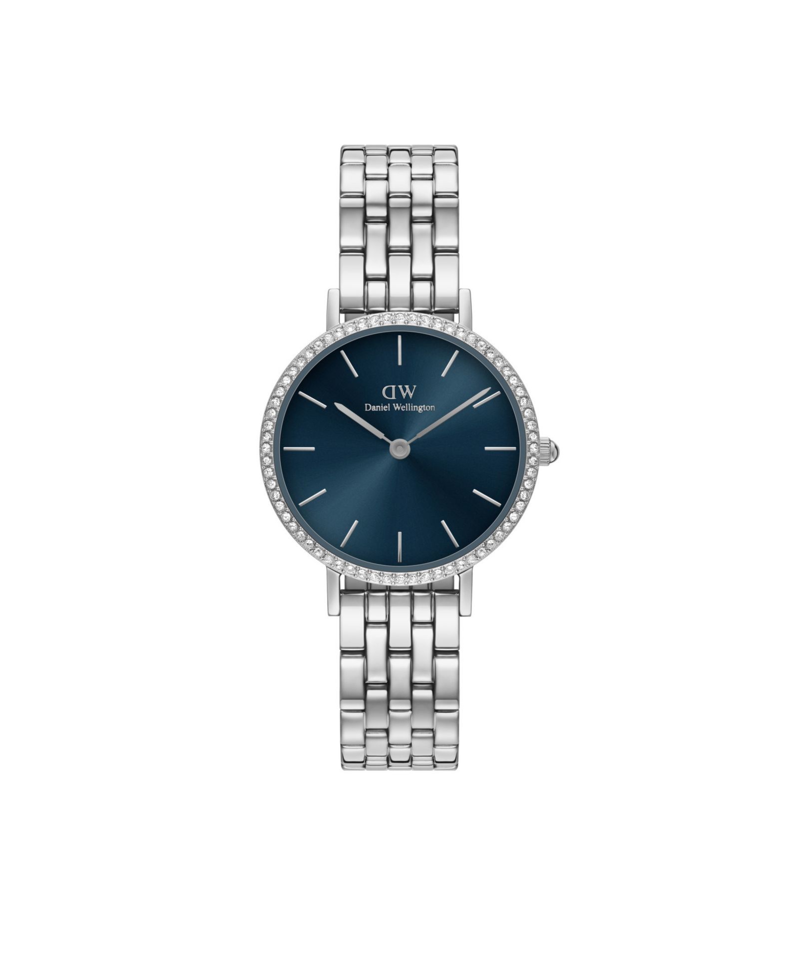 Унисекс часы Daniel Wellington Analog Silver-Tone Stainless Steel 28mm