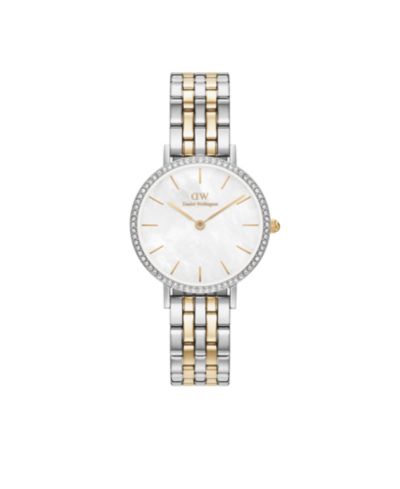 Унисекс часы Daniel Wellington Analog Silver-Tone Stainless Steel, 28mm