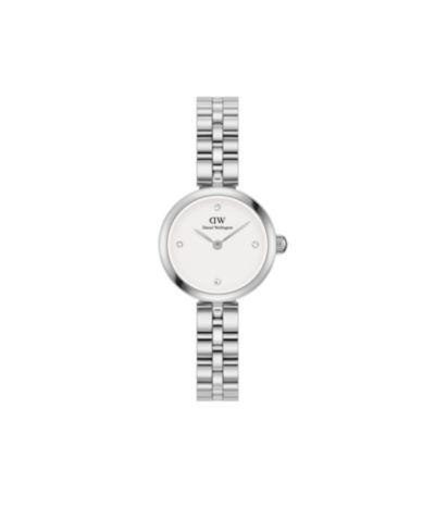 Daniel Wellington Unisex Analog Silver-Tone Stainless Steel Watch, 22mm