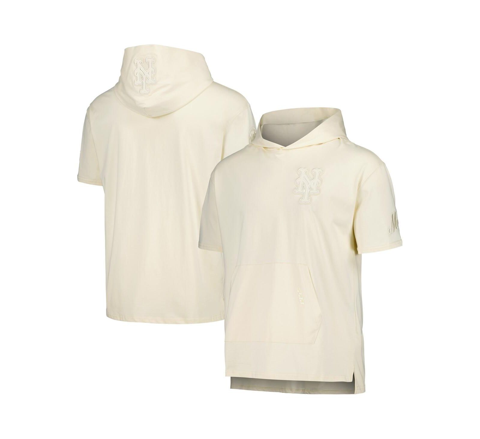 Мужское худи-футболка Pro Standard Men's Cream New York Mets Neutral