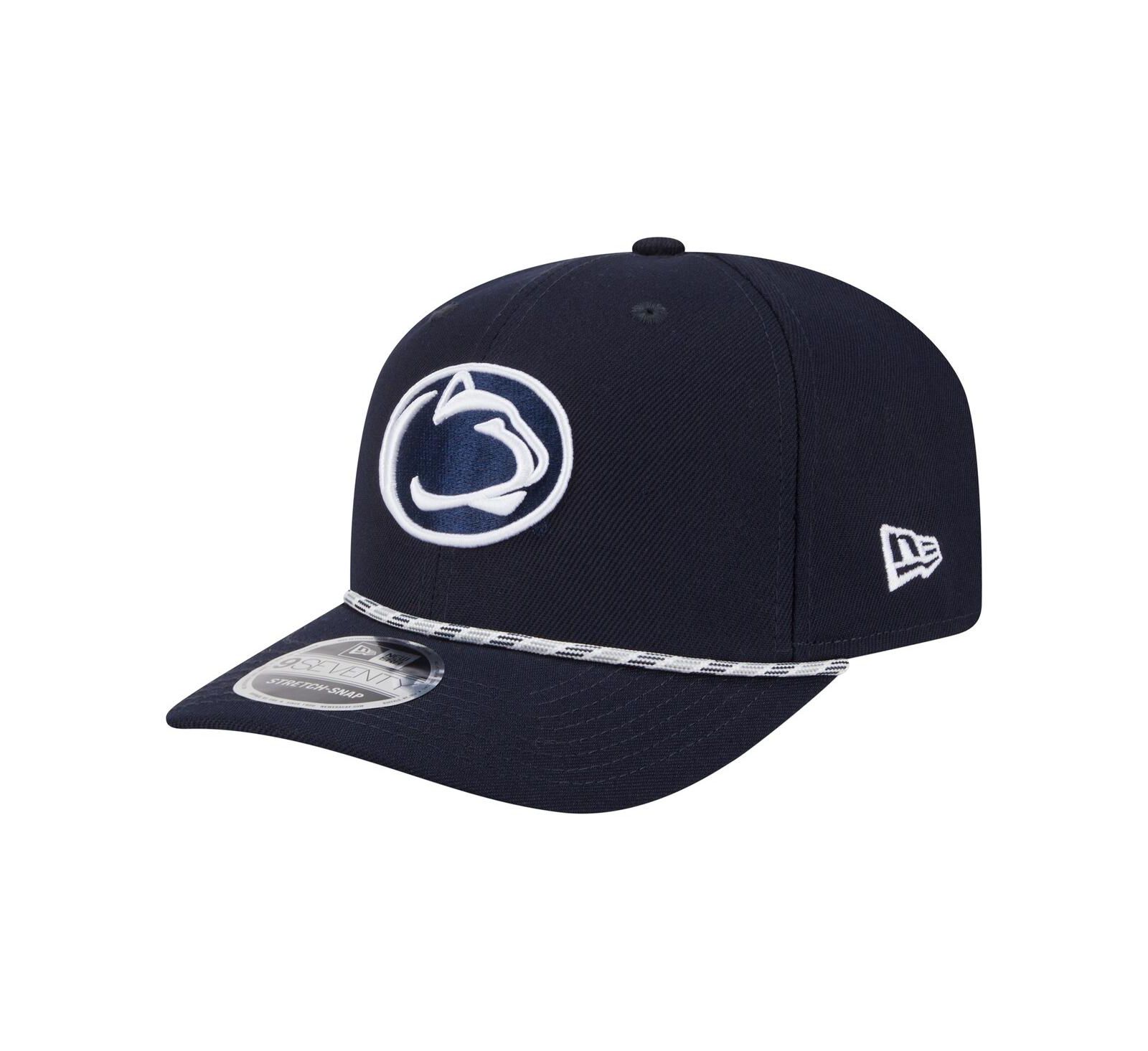 New Era Men's Navy Penn State Nittany Lions Game Day Multi-Rope 9SEVENTY Stretch-Snap Hat